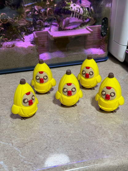 Banana Chicken Flexi Toy – 3D Printed Articulated Banana Chicken