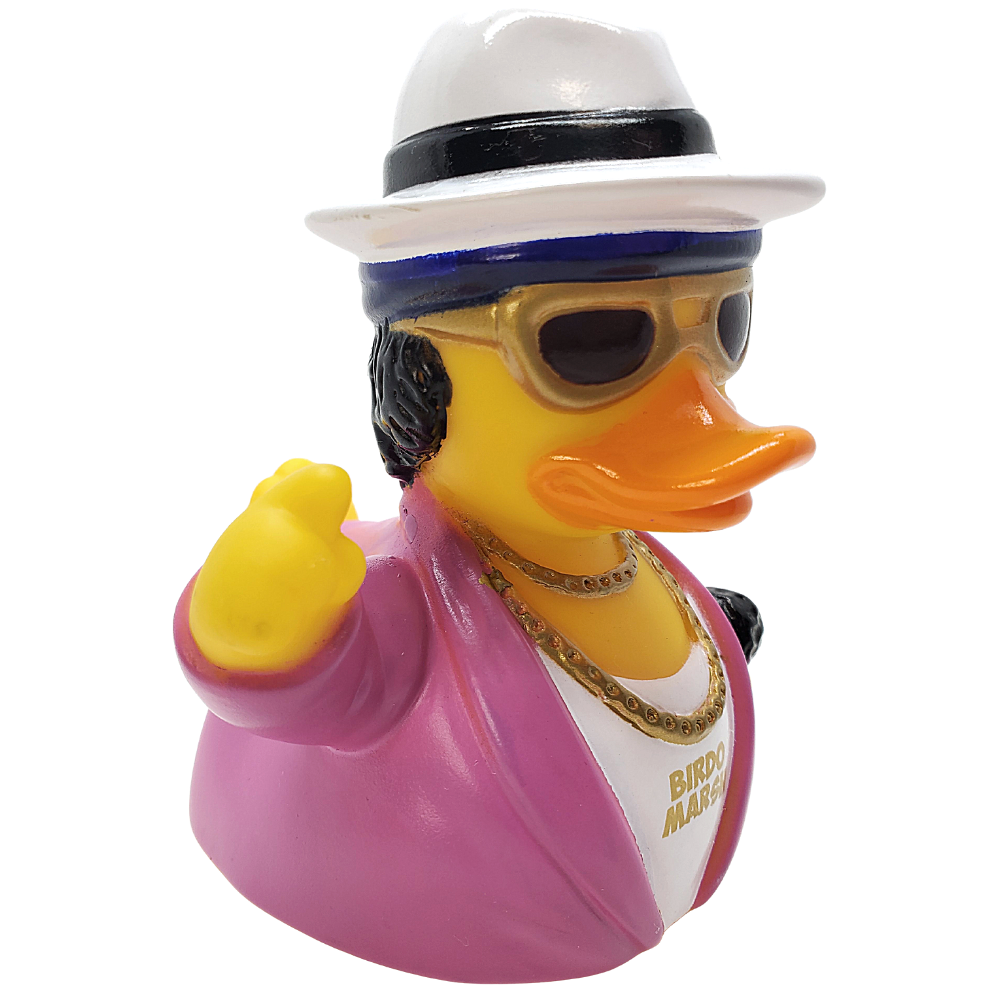 Celebriducks Birdo Marsh Rubber Duck — Collectible Duck in Gift Box