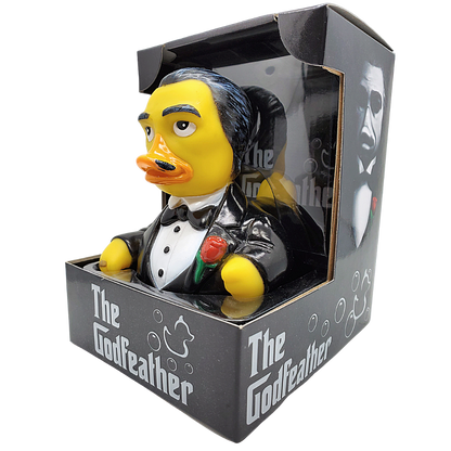 Celebriducks The GodFeather Rubber Duck — Collectible Duck in Gift Box