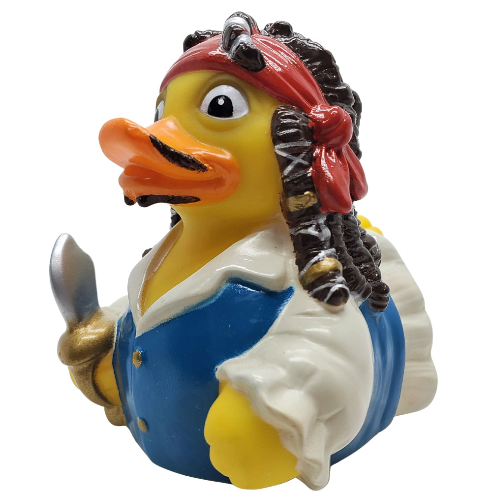 Celebriducks Captain Quack Mallard Rubber Duck — Collectible Duck in Gift Box