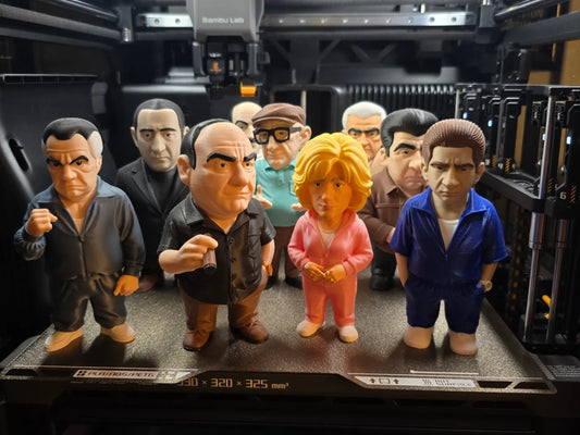 Italian Mob Family Figurines