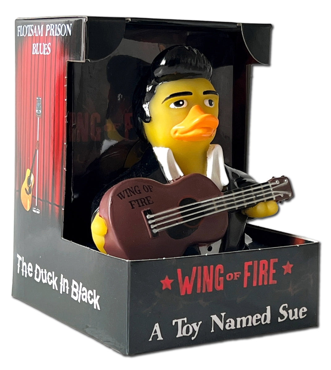 Celebriducks Wing of Fire Rubber Duck — Collectible Duck in Gift Box