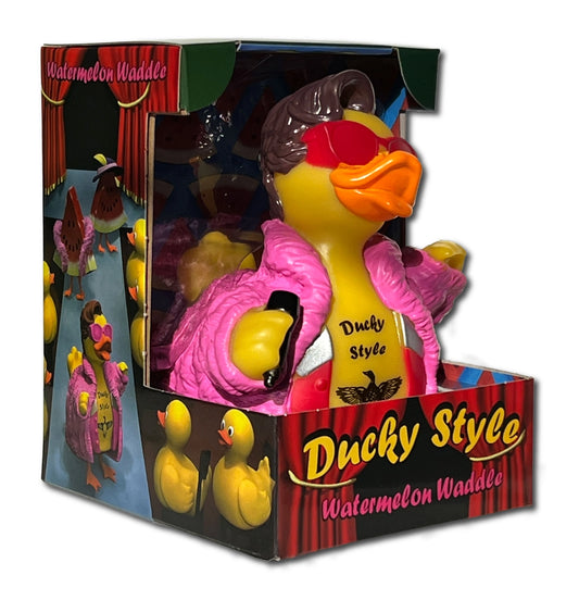 Celebriducks Ducky Style Rubber Duck — Collectible Duck in Gift Box