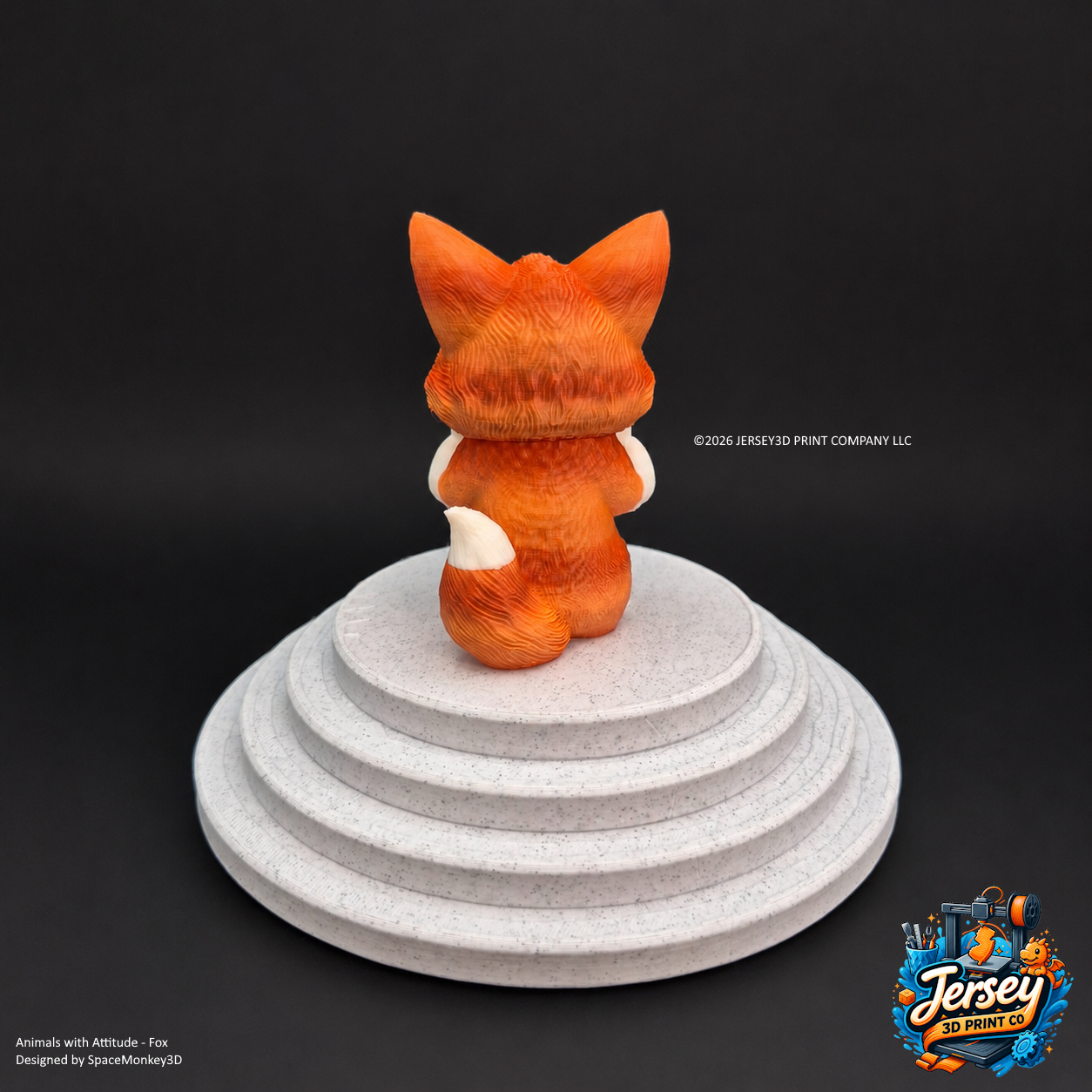 Sassy Fox - Animals with Attitude Funny Animal Figurines for the Home or Office