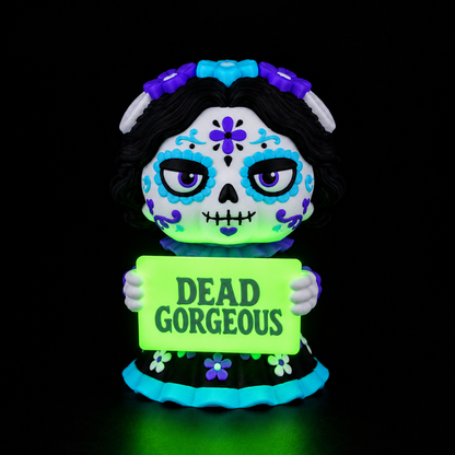 DÍA DE LOS MUERTOS Girl- Holidays with Attitude Halloween Decor for the Home or Office