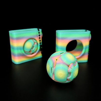 Zorbles - Glow in the Dark Rainbow with Carrying Case