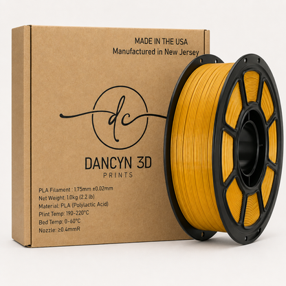 Dancyn3D PLA Basic American Made 3D Printer Filament