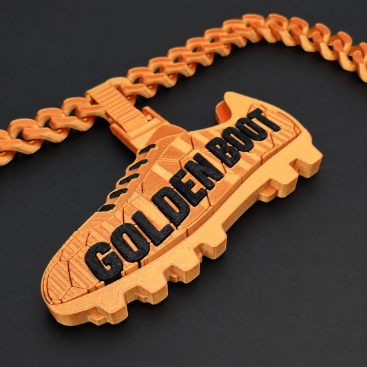 Golden Boot Youth Soccer Team Award Hype Chain