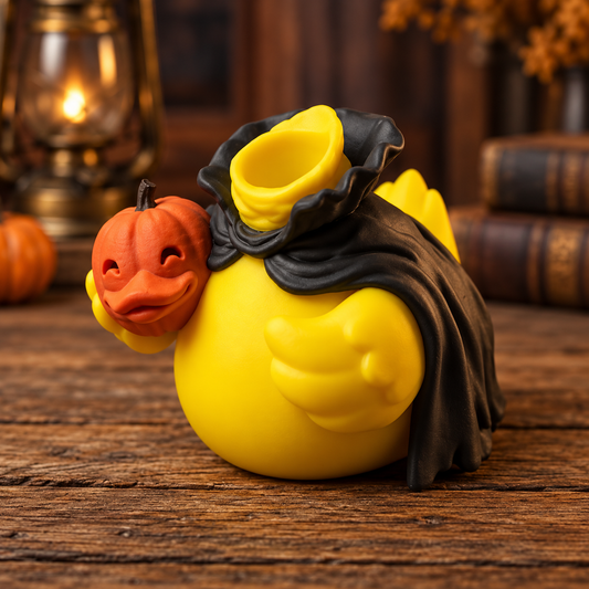 Headless Horseman Halloween Duck - Dashboard Duck