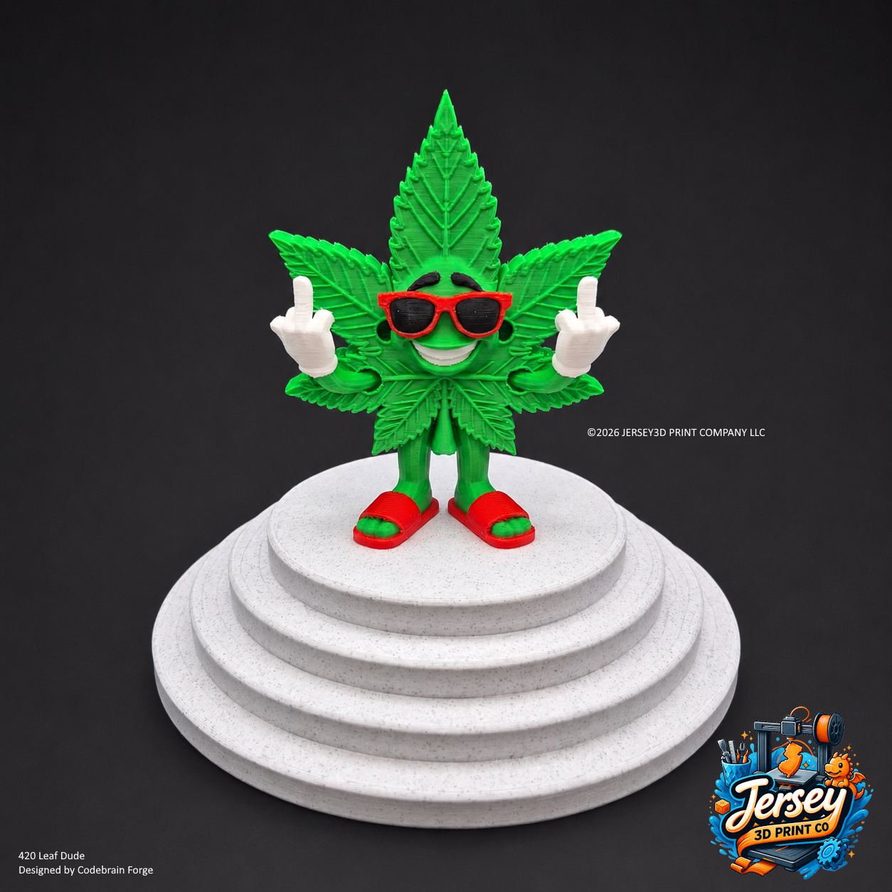 420 Guy the Funny Pot Leaf Figurine