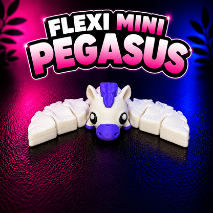Pegasus Flexi Toy – 3D Printed Articulated Pegasus