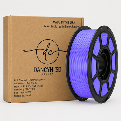 Dancyn3D PLA Basic American Made 3D Printer Filament