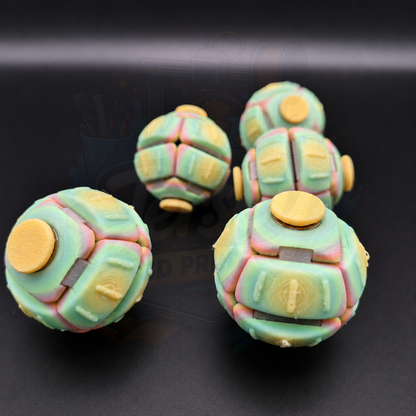 OrbiX Glow in the Dark Spinning Trick Fidget Toy for Kids
