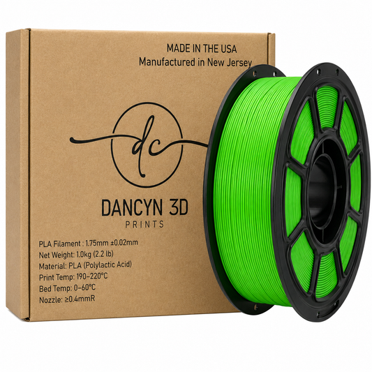 Dancyn3D High Speed PLA+ American Made 3D Printer Filament