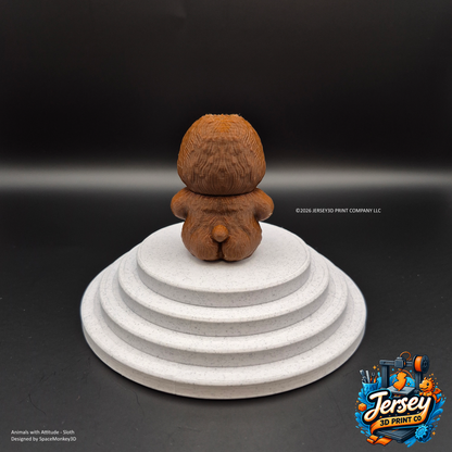 Exhausted Sloth - Animals with Attitude Funny Animal Figurines for the Home or Office