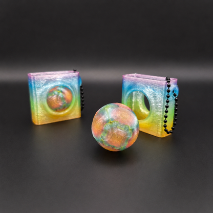 Zorbles - Translucent Rainbow with Carrying Case