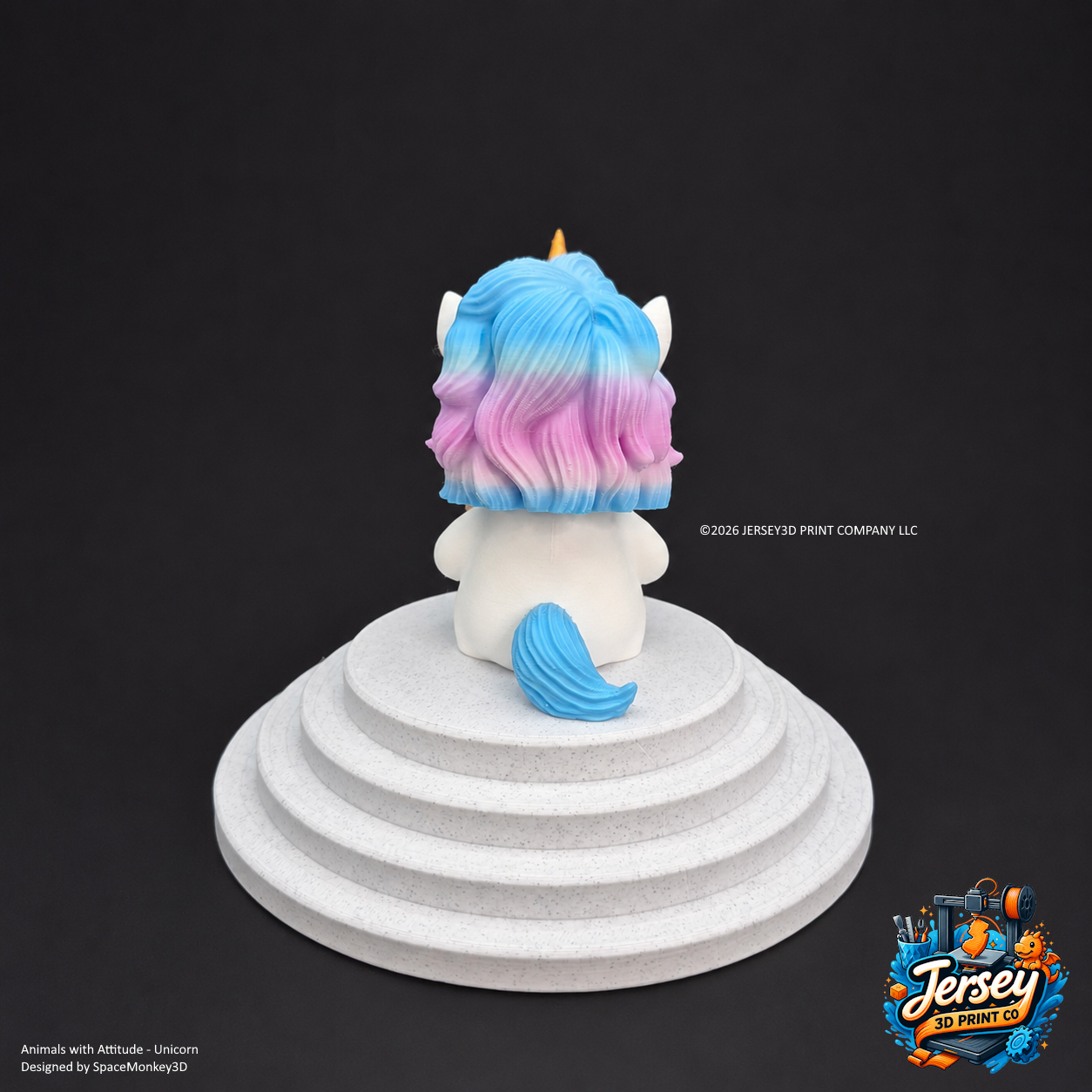 Sarcastic Unicorn - Animals with Attitude Funny Animal Figurines for the Home or Office